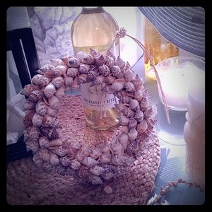 Beach Decor Seashell Wreath